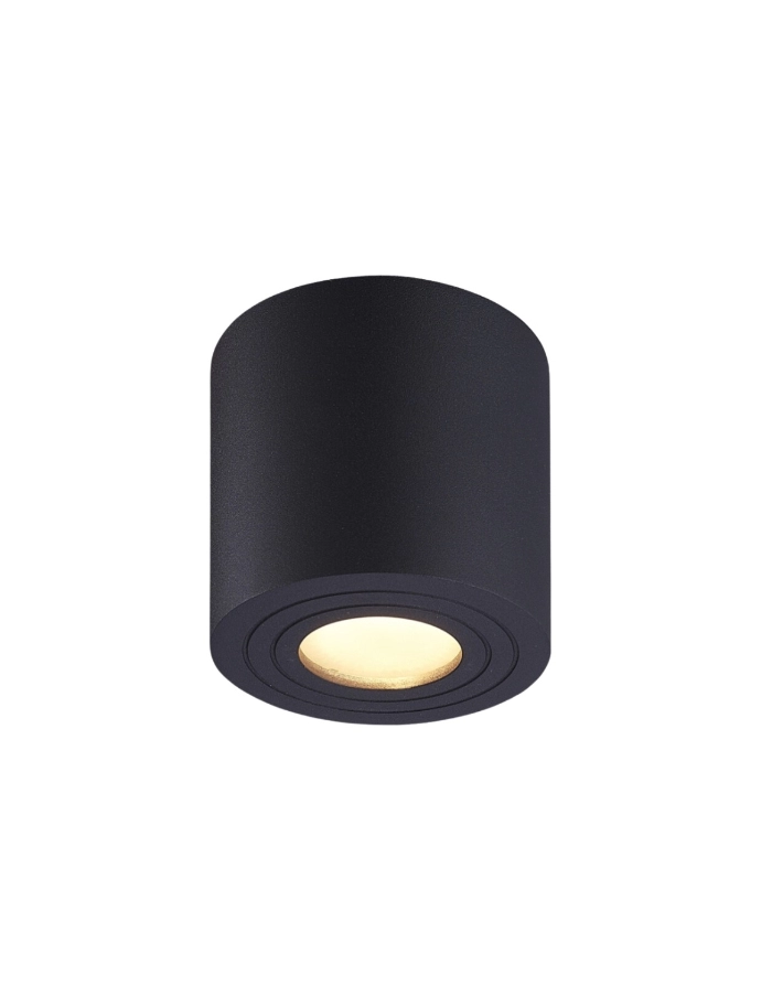 Aplique superficial para techo dicro 1xGU10 Markas Iluminación negro